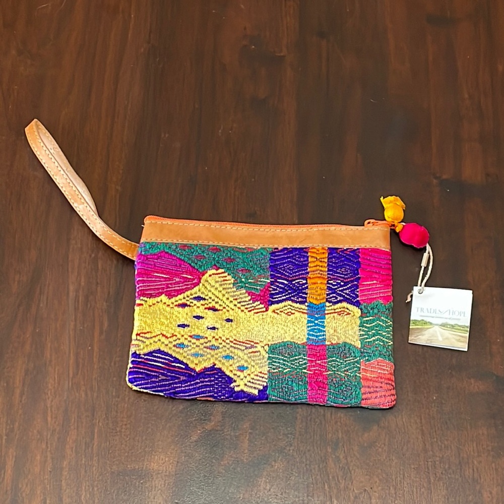 Mosaic Clutch Fair Trade handcrafted in Guatemala